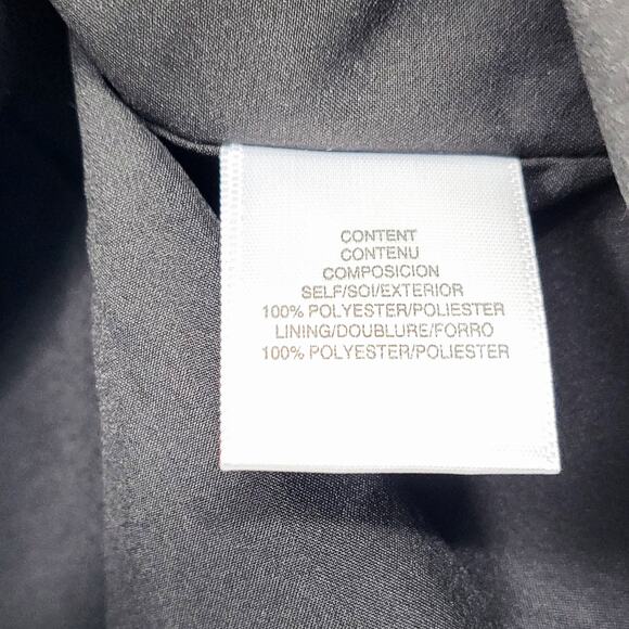 NWT WAYF Dede & Emily Black & Silver Sheer Off the Shoulder Top Women's Size M - Picture 9 of 9